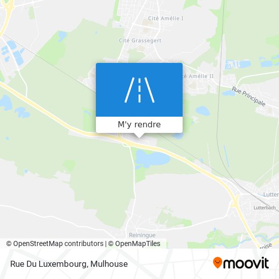 Rue Du Luxembourg plan