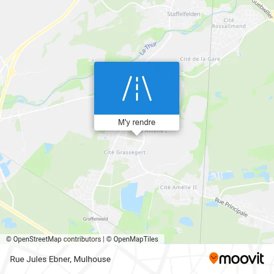 Rue Jules Ebner plan