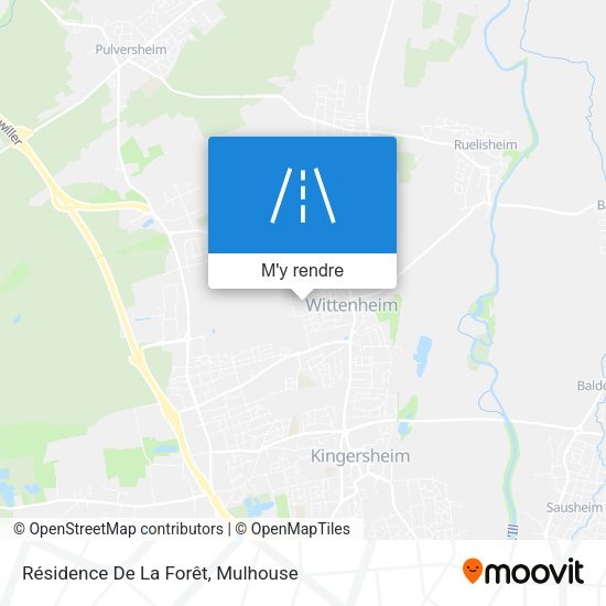 Résidence De La Forêt plan