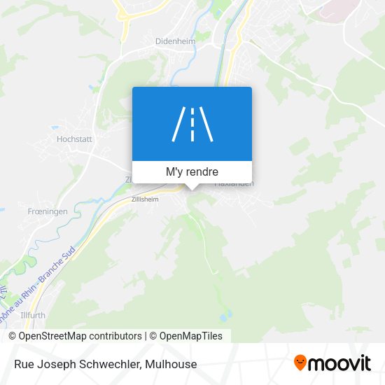 Rue Joseph Schwechler plan