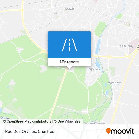 Rue Des Orvilles plan