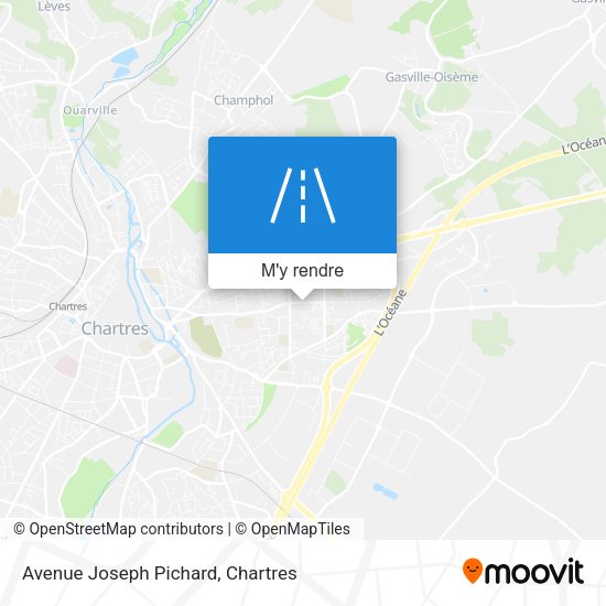 Avenue Joseph Pichard plan