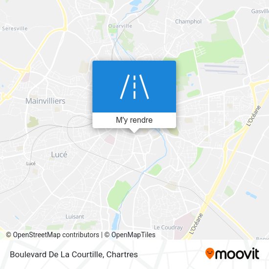 Boulevard De La Courtille plan