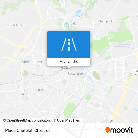 Place Châtelet plan