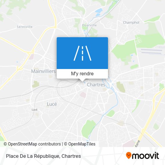 Place De La République plan