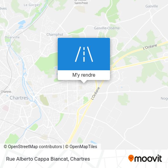Rue Alberto Cappa Biancat plan
