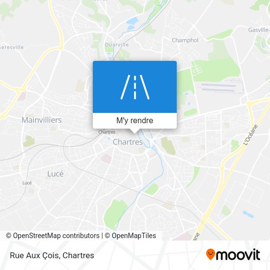 Rue Aux Çois plan