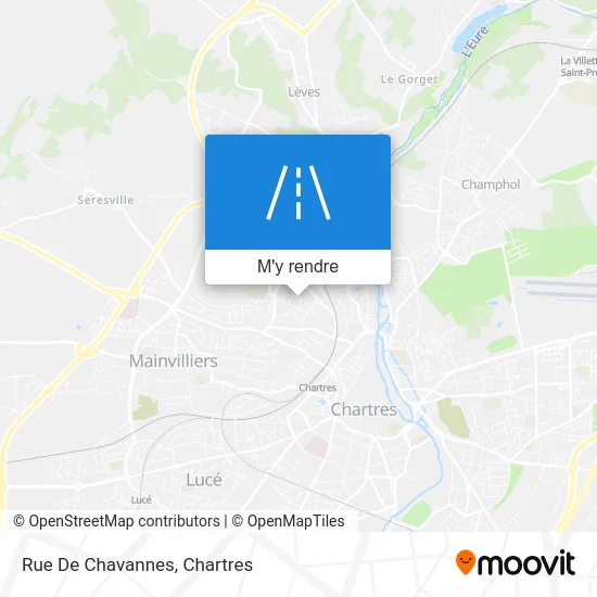 Rue De Chavannes plan