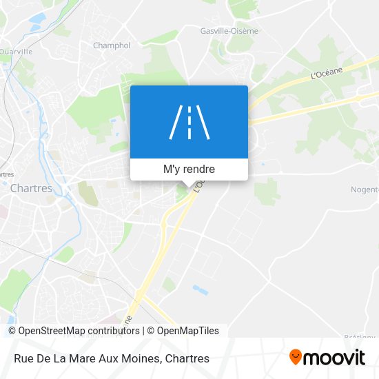 Rue De La Mare Aux Moines plan