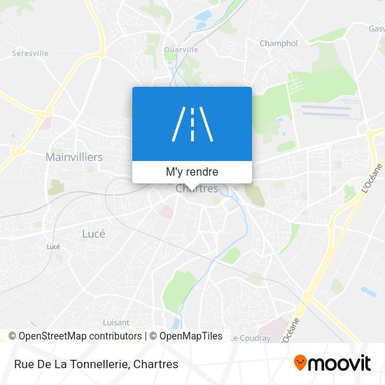 Rue De La Tonnellerie plan