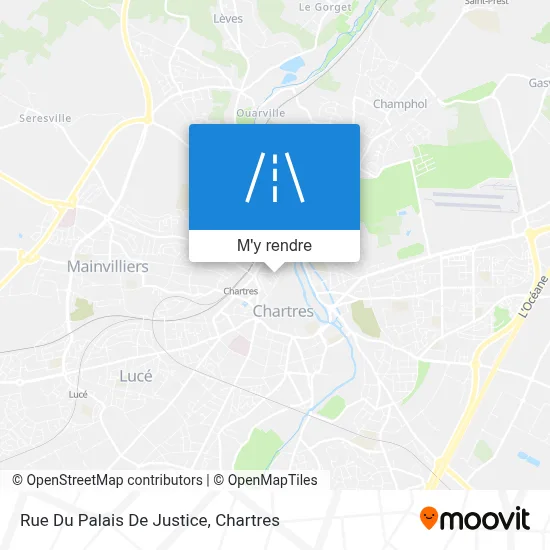 Rue Du Palais De Justice plan