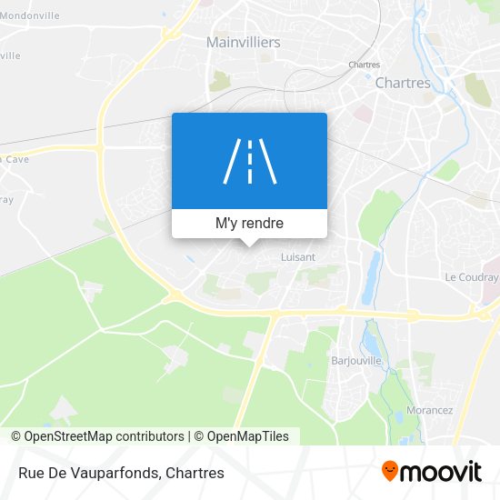 Rue De Vauparfonds plan