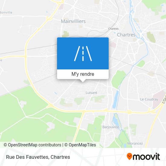 Rue Des Fauvettes plan