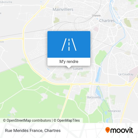 Rue Mendès France plan