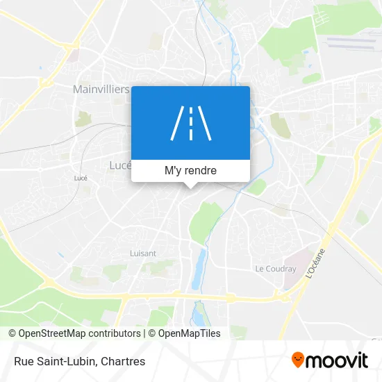 Rue Saint-Lubin plan