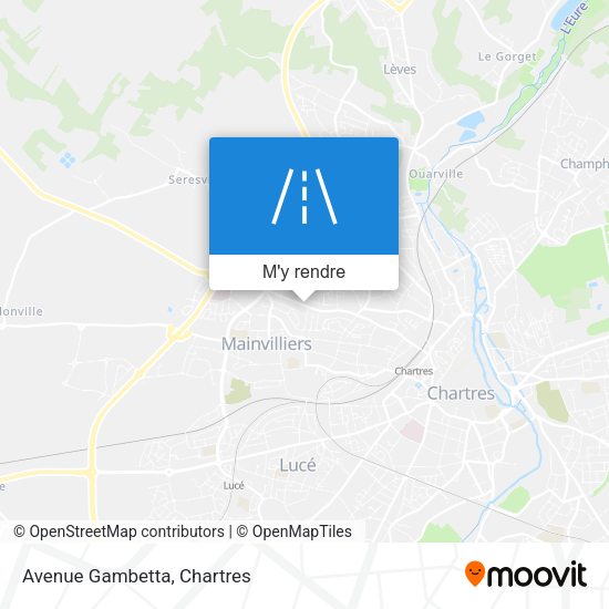 Avenue Gambetta plan