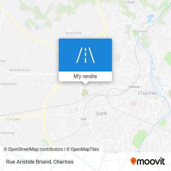 Rue Aristide Briand plan