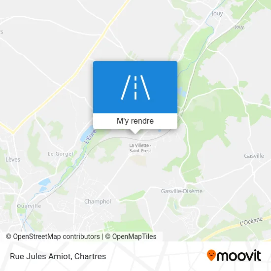 Rue Jules Amiot plan