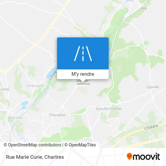 Rue Marie Curie plan