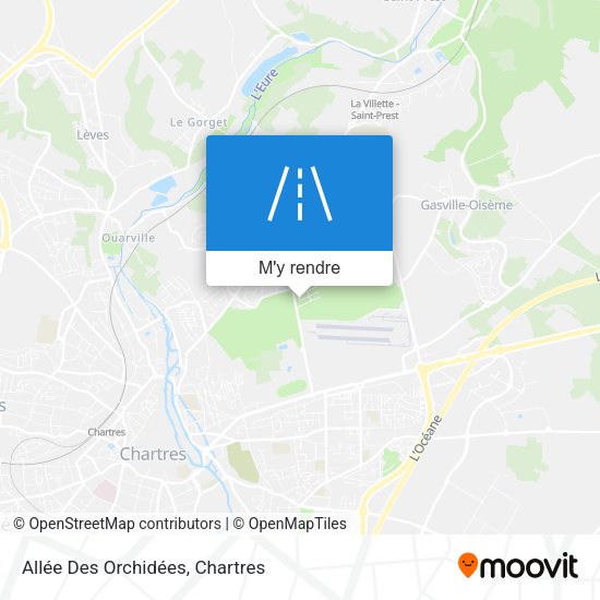 Allée Des Orchidées plan