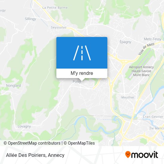 Allée Des Poiriers plan