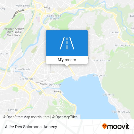 Allée Des Salomons plan