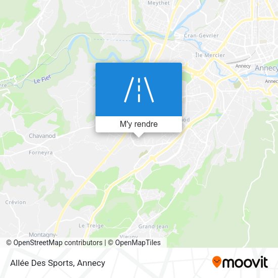 Allée Des Sports plan
