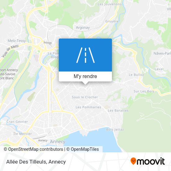 Allée Des Tilleuls plan