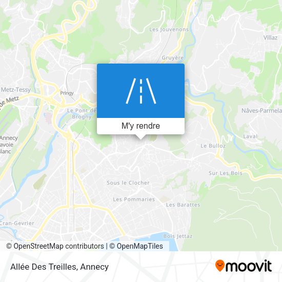 Allée Des Treilles plan