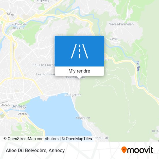 Allée Du Belvédère plan