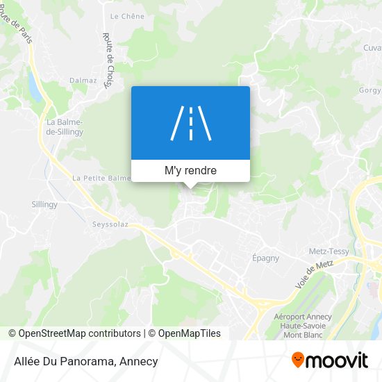Allée Du Panorama plan