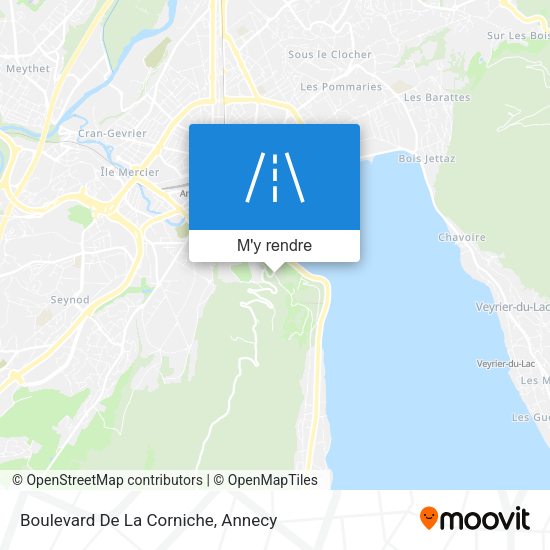 Boulevard De La Corniche plan