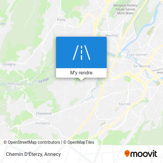 Chemin D'Éterzy plan