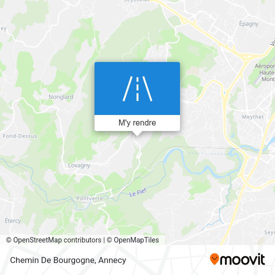 Chemin De Bourgogne plan