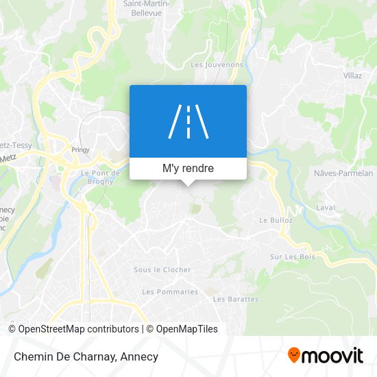 Chemin De Charnay plan