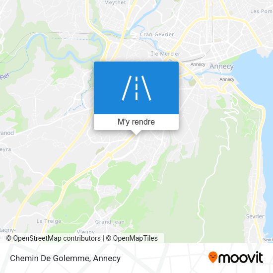 Chemin De Golemme plan