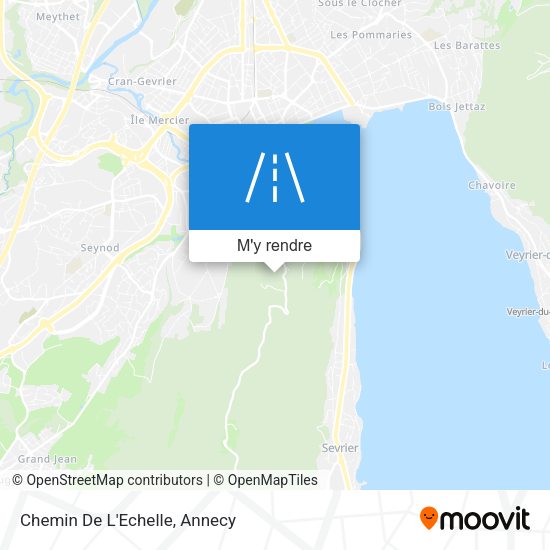Chemin De L'Echelle plan