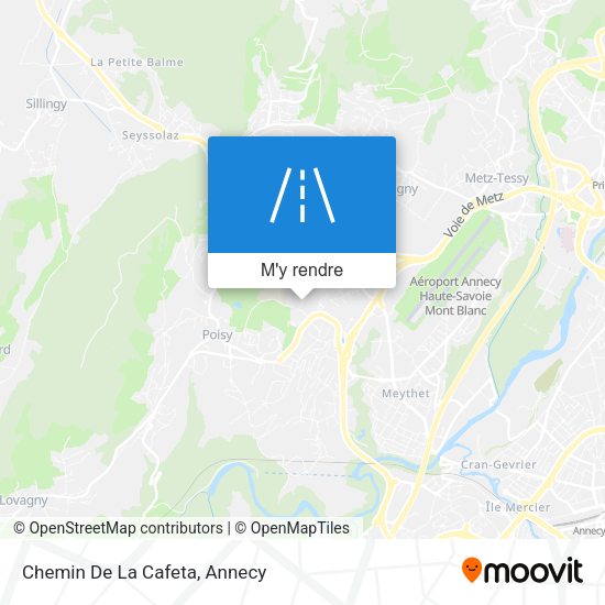 Chemin De La Cafeta plan