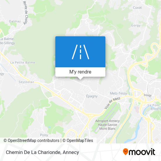 Chemin De La Charionde plan
