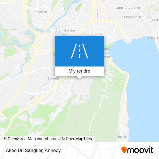 Allée Du Sanglier plan