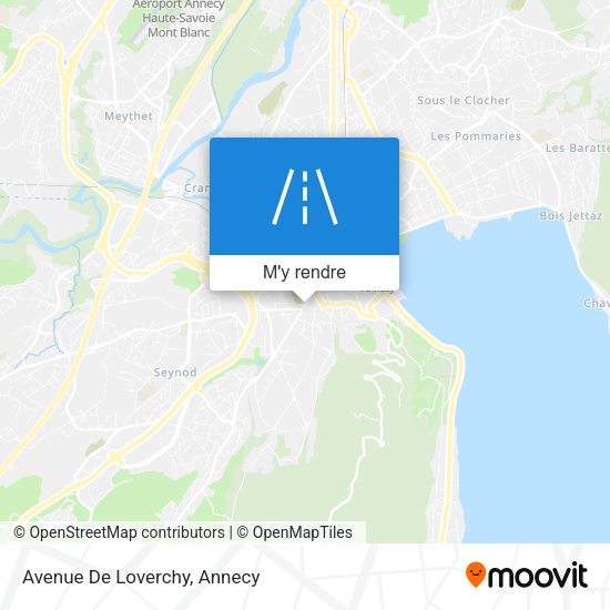 Avenue De Loverchy plan