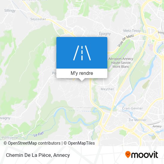 Chemin De La Pièce plan