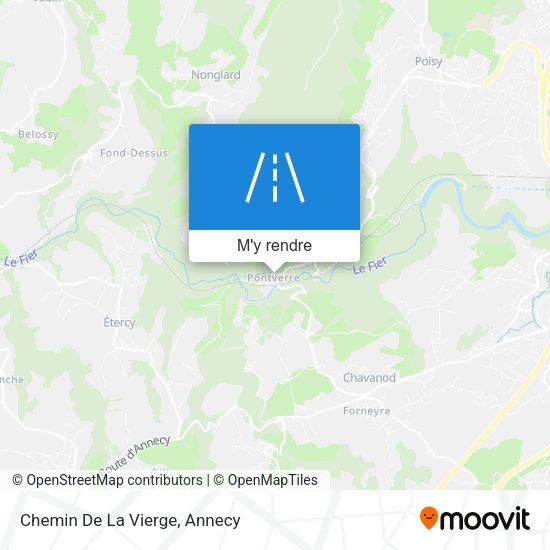 Chemin De La Vierge plan