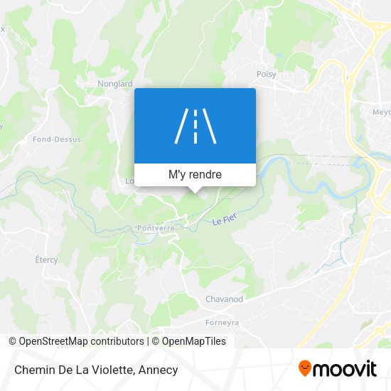 Chemin De La Violette plan