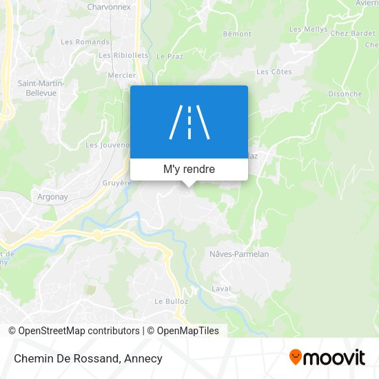 Chemin De Rossand plan
