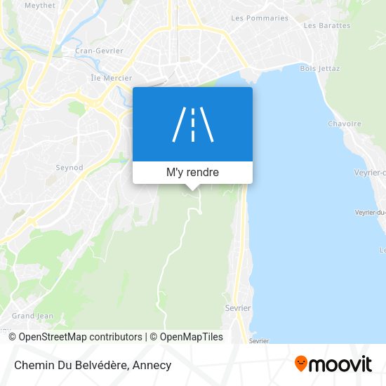 Chemin Du Belvédère plan