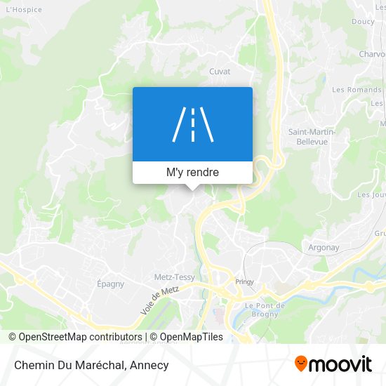 Chemin Du Maréchal plan