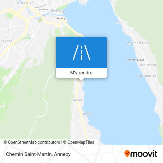 Chemin Saint-Martin plan
