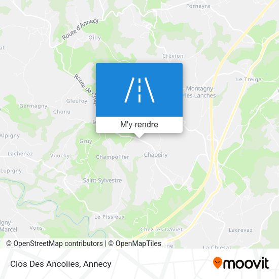 Clos Des Ancolies plan