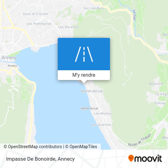 Impasse De Bonoirde plan